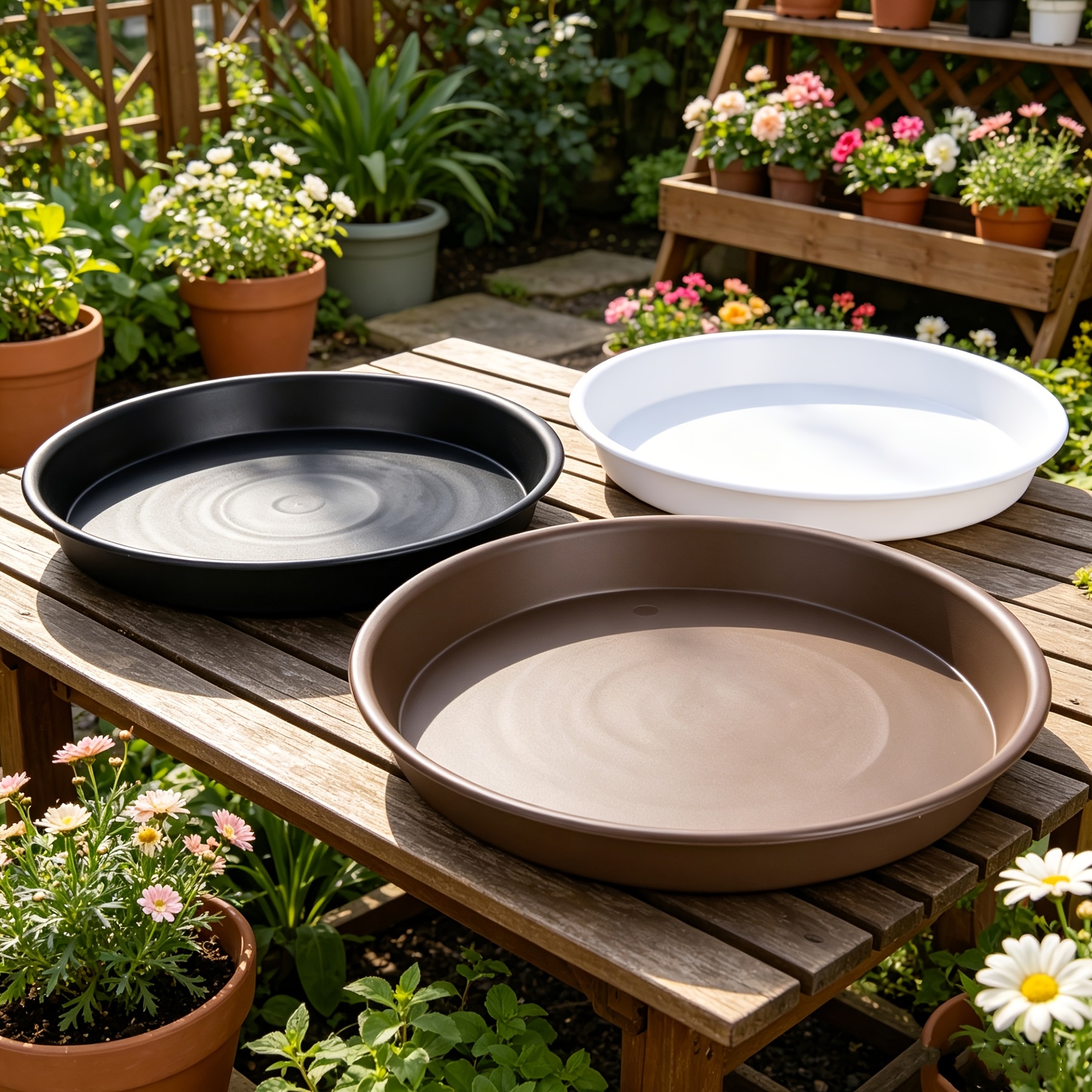 self.watering planter Self Watering Planter Pots 2 Pcs main image 1