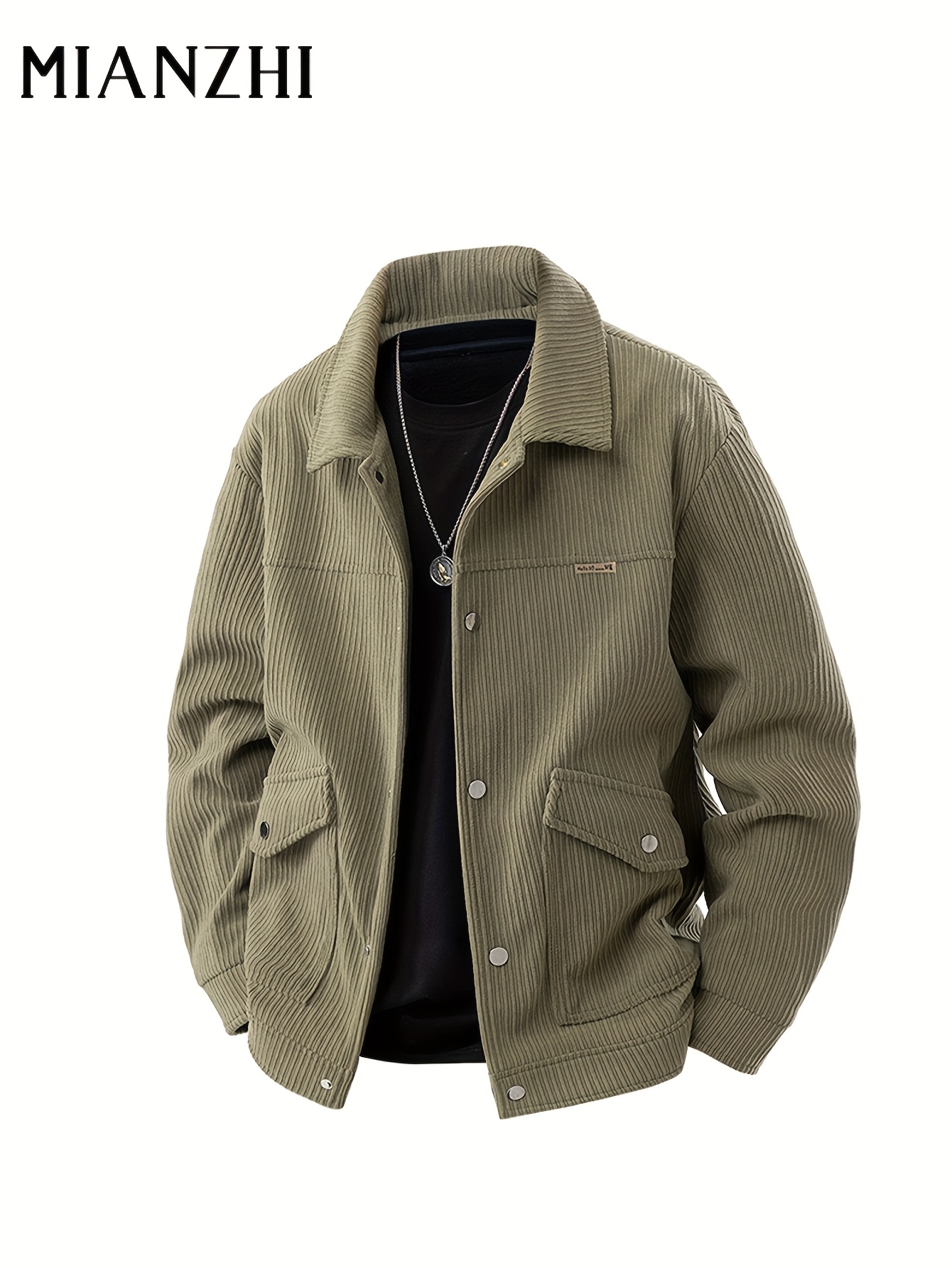 flannel jacket for men   2025   style sturdy and wear resistant workwear jacket casual and versatile with high end feel