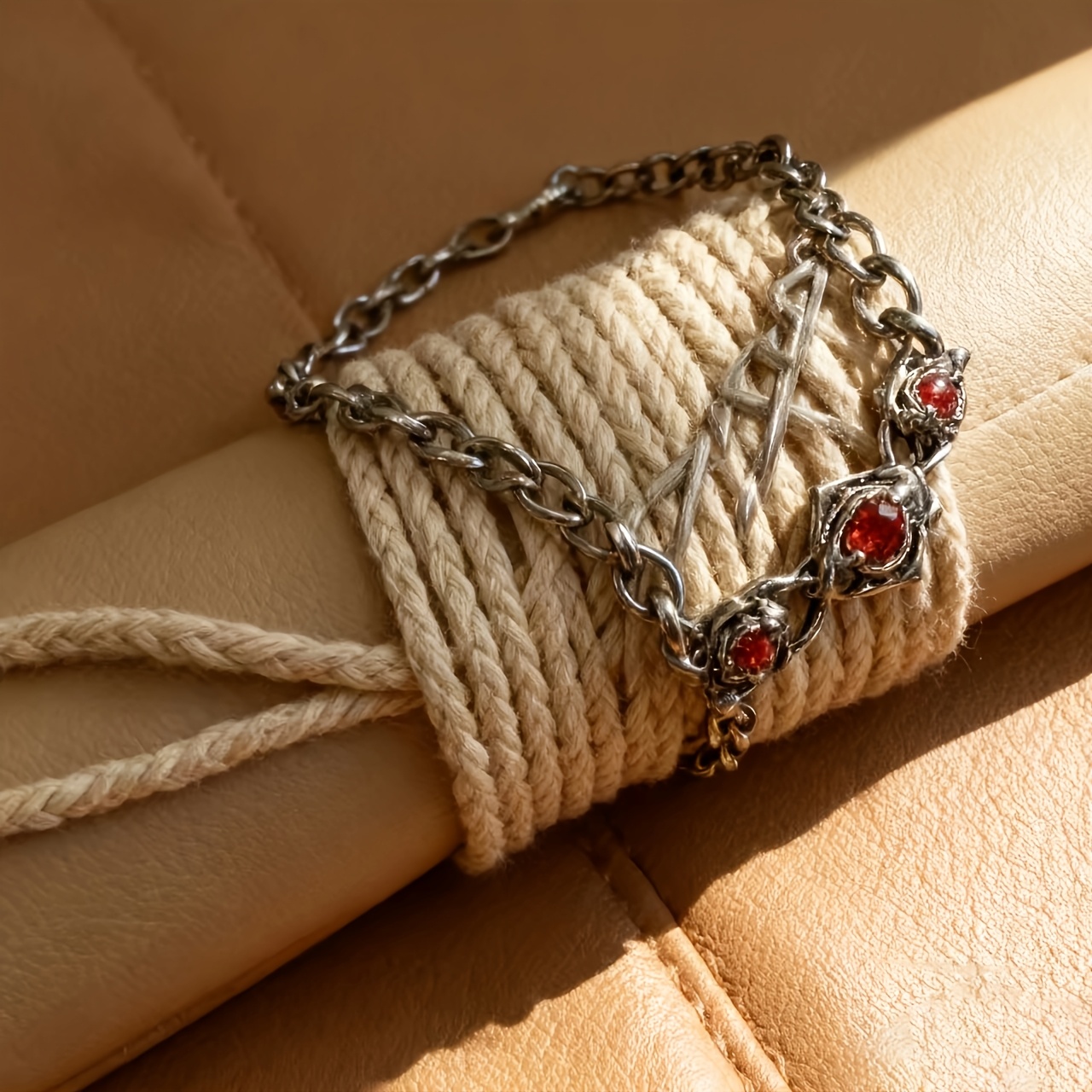 Men's Dark-Style Vintage Design Bracelet, High-End Gift