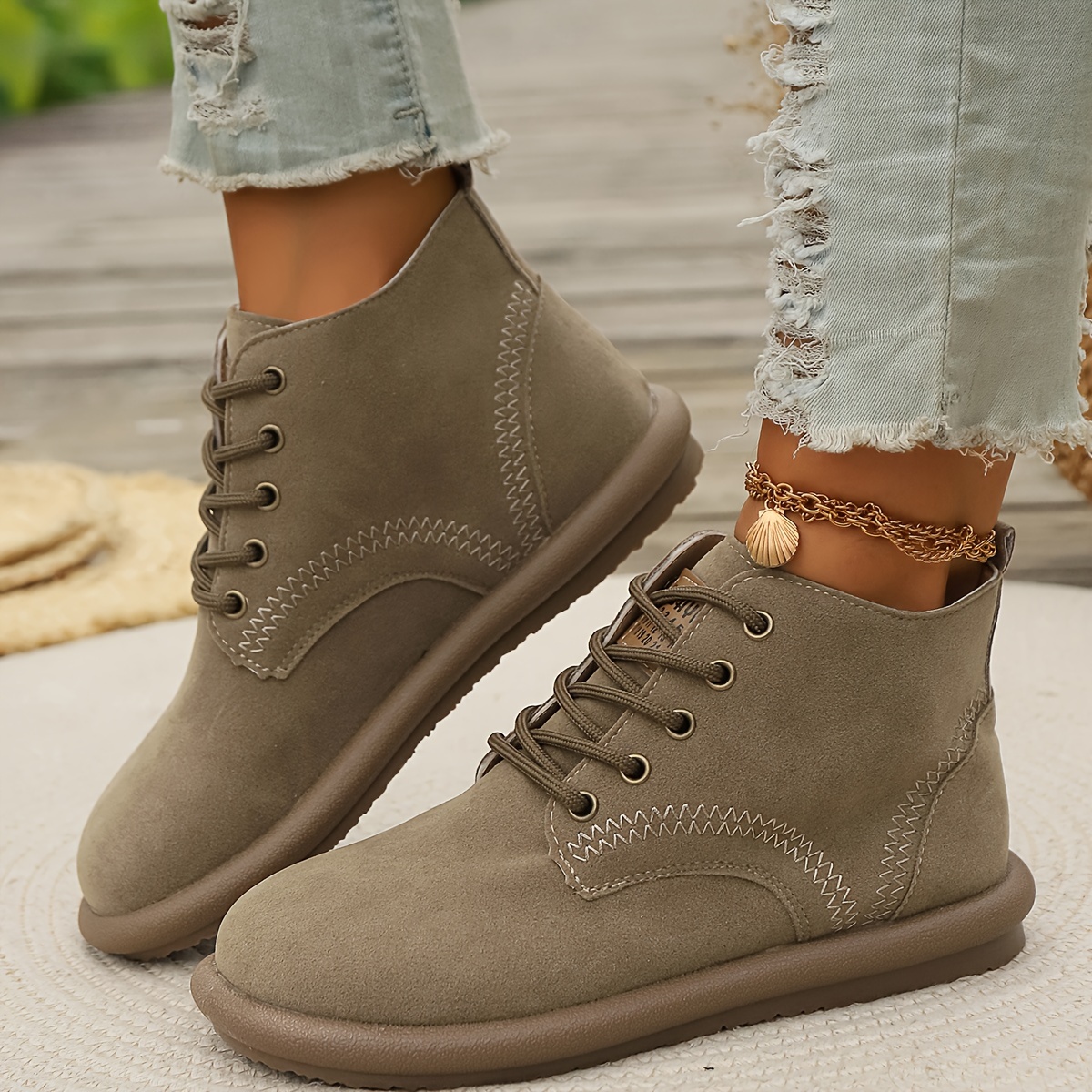 Plateauschuhe Motorrad Kurzschaft Stiefel Spirit Motors Polo