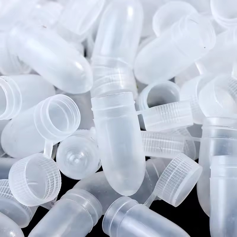 E-shop 100 Stück Probenflasche Reagenzglas Mini Flaschen Vials Aufbewahrungsbehälter Durchscheinend