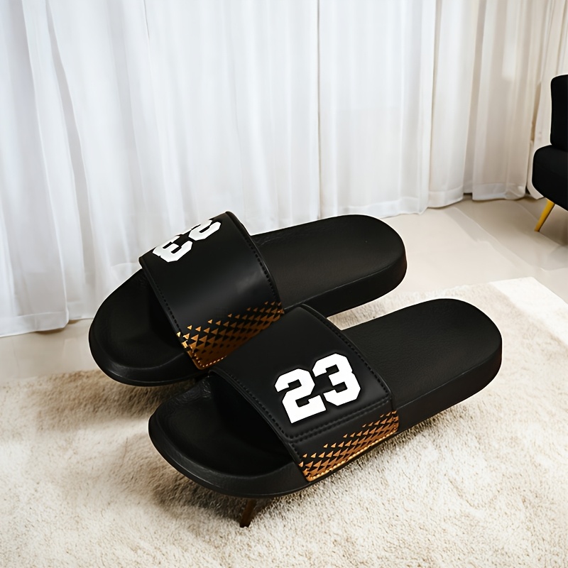 mens slippers new summer soft soled bathroom sandals indoor and outdoor non slip eva slippers outdoor beach flip flops Product details 6