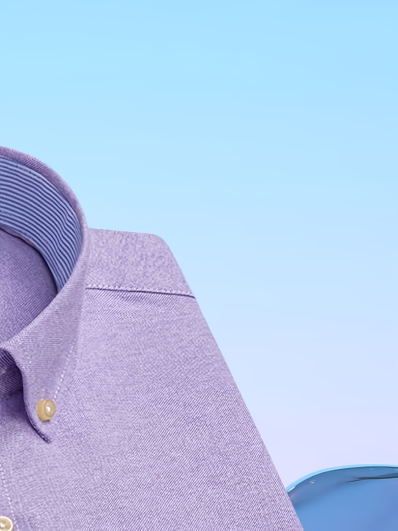 قميص رجالي عصري كاجوال بأكمام طويلة من قماش أكسفورد | مطرز، بأزرار، مناسب للعطلات وعصرية، متوفر بألوان متعددة