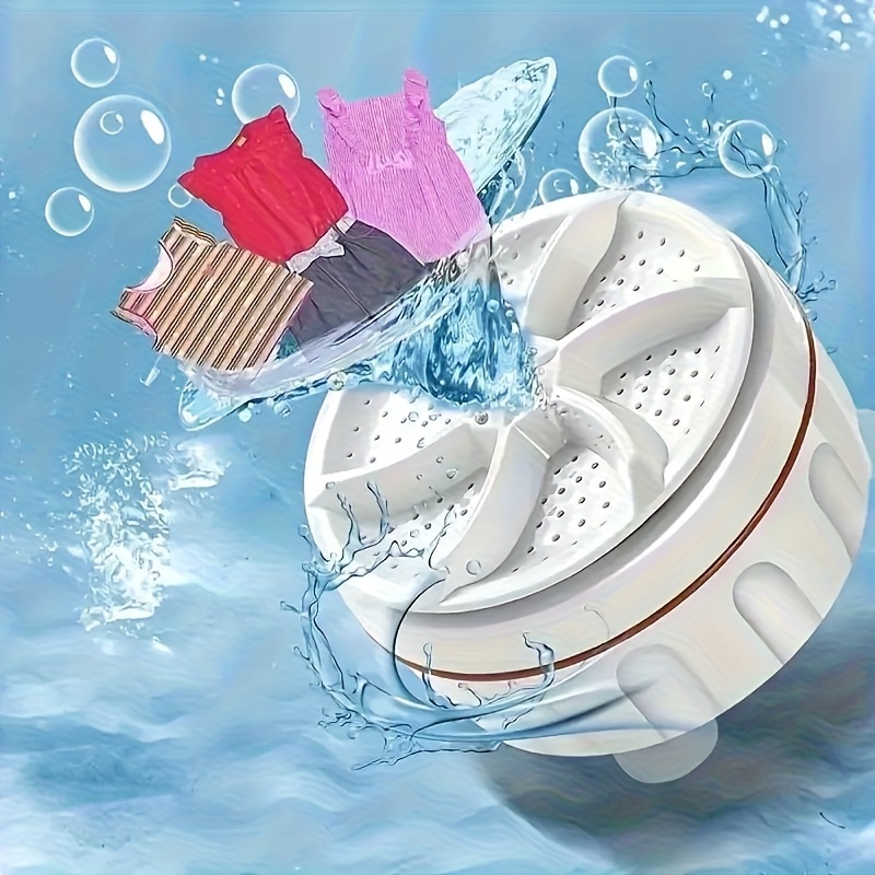 portable mini washing machine compact home laundry cleaner for underwear and socks convenient   ideal for travel dorms and multiple     up your hands with   and   1pc white 0