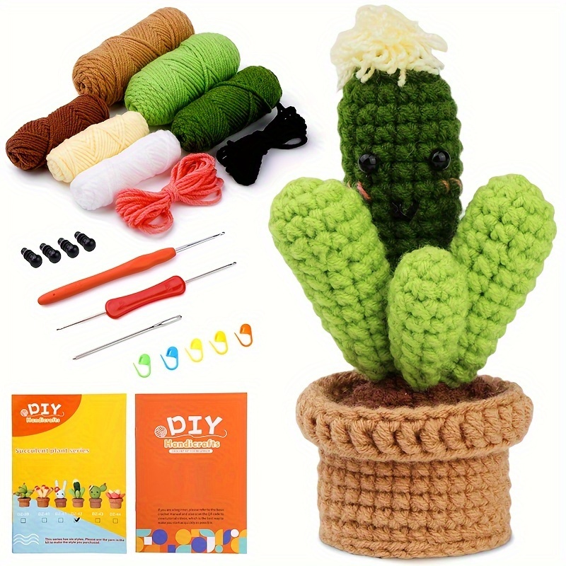 Cactus and Succulent Crochet Kit