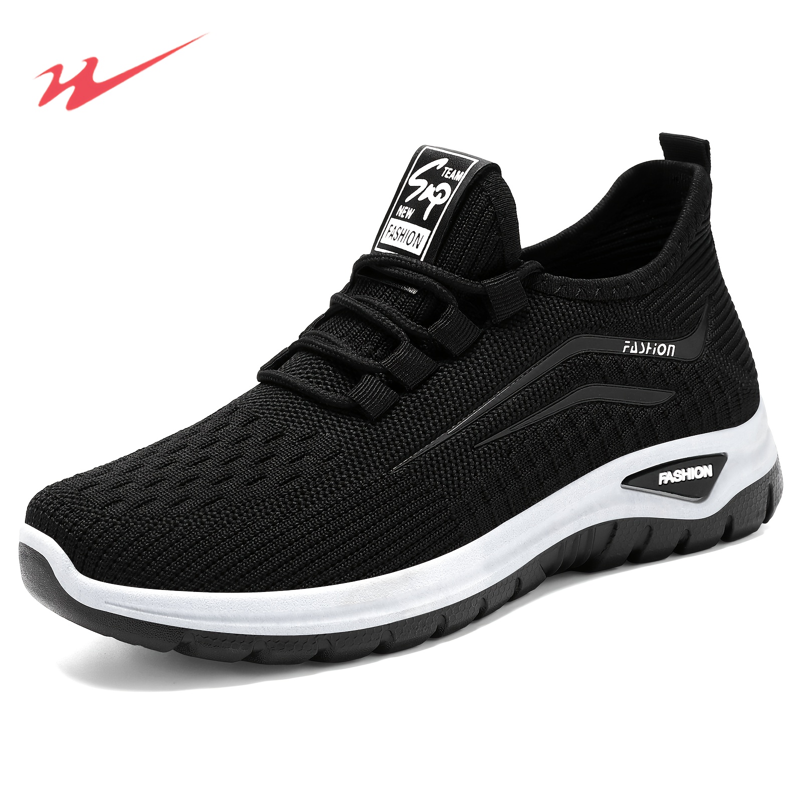 TEMU New Women's Lace-up Mesh Shoes, Travel Spring And Summer Comfortable Sneaker Women, Lightweight Breathable Feet Running Shoes, Fitness Sports