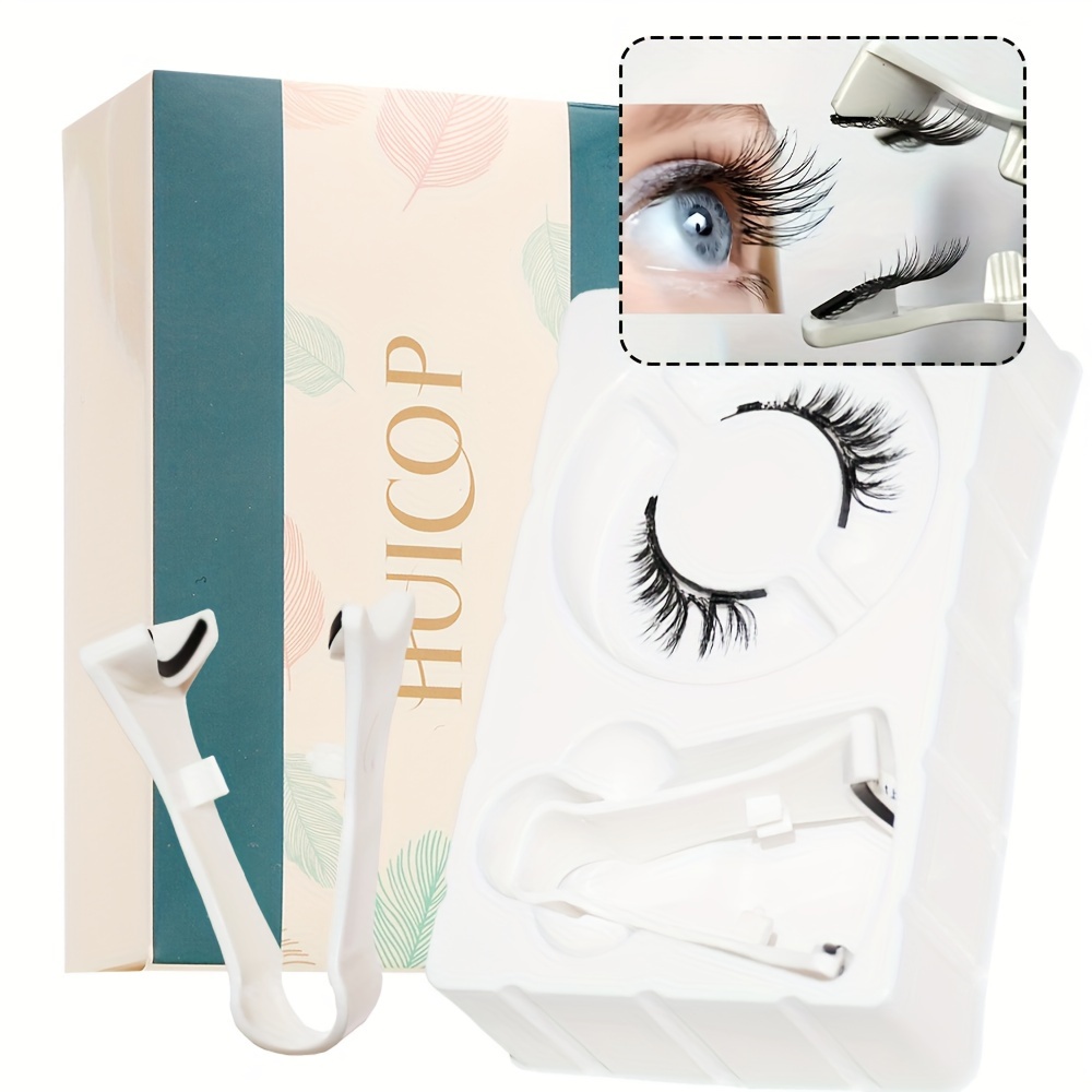 

Easy-to-use Magnetic False Eyelashes Kit - 3d Thick, Reusable Lashes With Clip Set For Beginners, C-, 7.5-11mm Length Magnetic Eyelashes With Applicator Magnetic Eyelashes Reusable