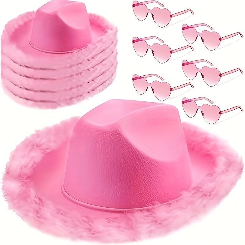 14pcs bridal cowgirl party set bachelorette feather cowgirl  display picture 2