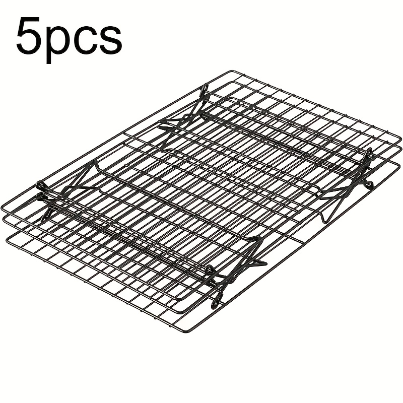 TEMU FARIDABIO 5-степенен комплект за охлаждане на стелки - Неподвижна и топлоустойчива, сгъваема и безопасна за печене в фурна за печене, идеална за