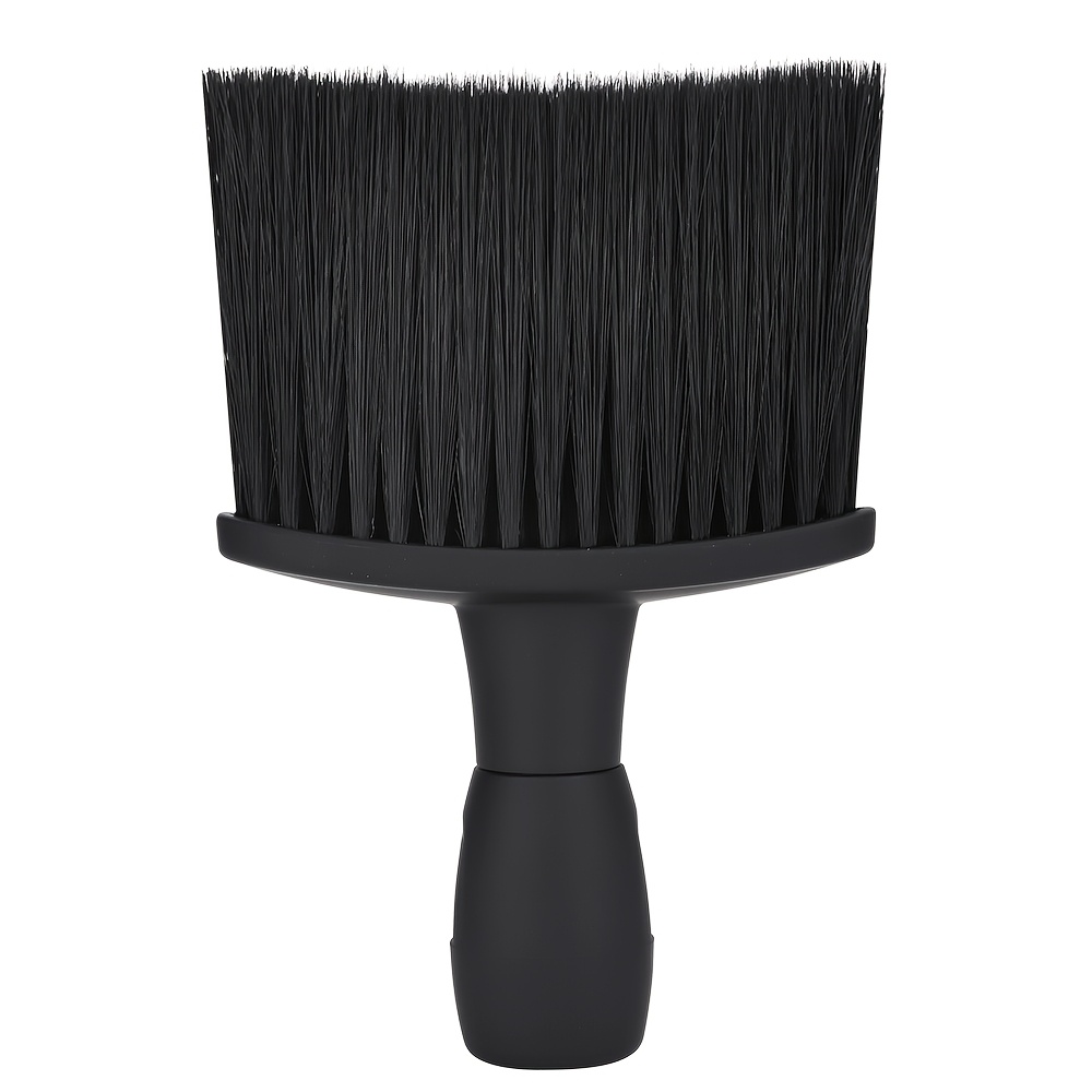 TEMU 1pc Colored Haircut Hair Sweep, Hairdressing And Barber Tools, Professional Soft Bristle Duster Brush, Salon Home Haircut Hair Sweep Brush Tool