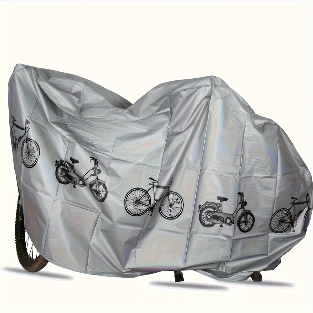 Image of 3 Styles , Thickened 3d Bike Cover, Transparent Motorcycle Raincoat, Reusable E-scooter Protector, Universal For Bikes And Motorcycles