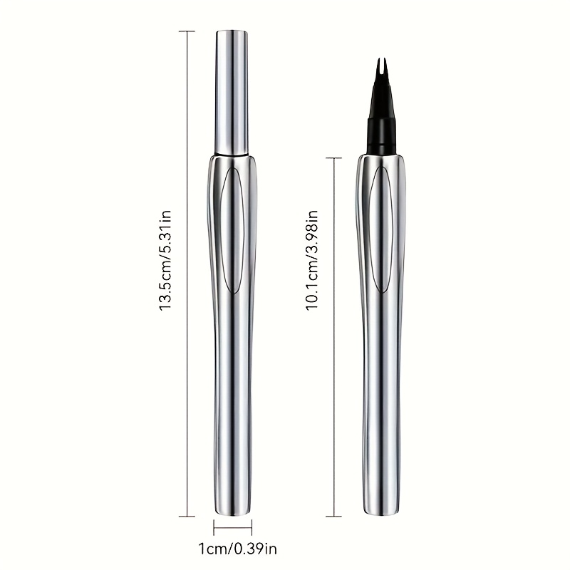 2 Forked Eyebrow Pencil, Create Natural And Beautiful Eyebrows, Suitable for All Makeup Styles, Long-lasting Waterproof And Sweatproof, Not Easy to Smudge, 3 Colors to Choose from, Perfect Gift, Valentine'S Day Gift.
