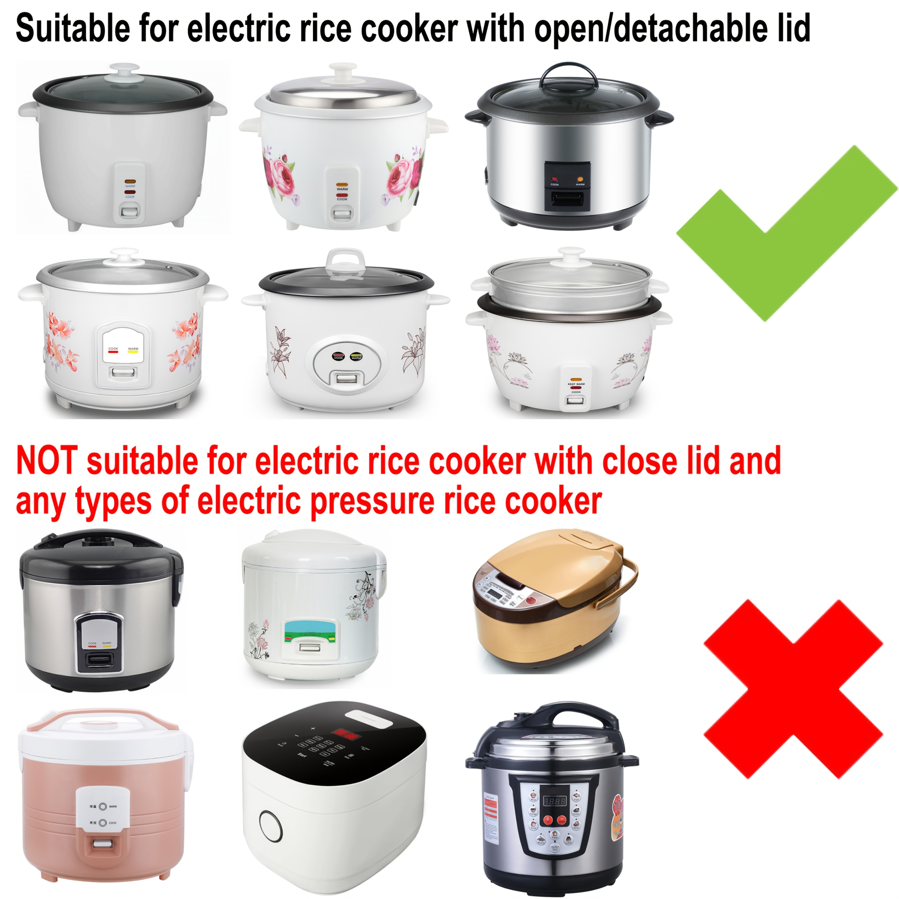 8l sus304 stainless steel rice cooker insert steamer Temu Mexico