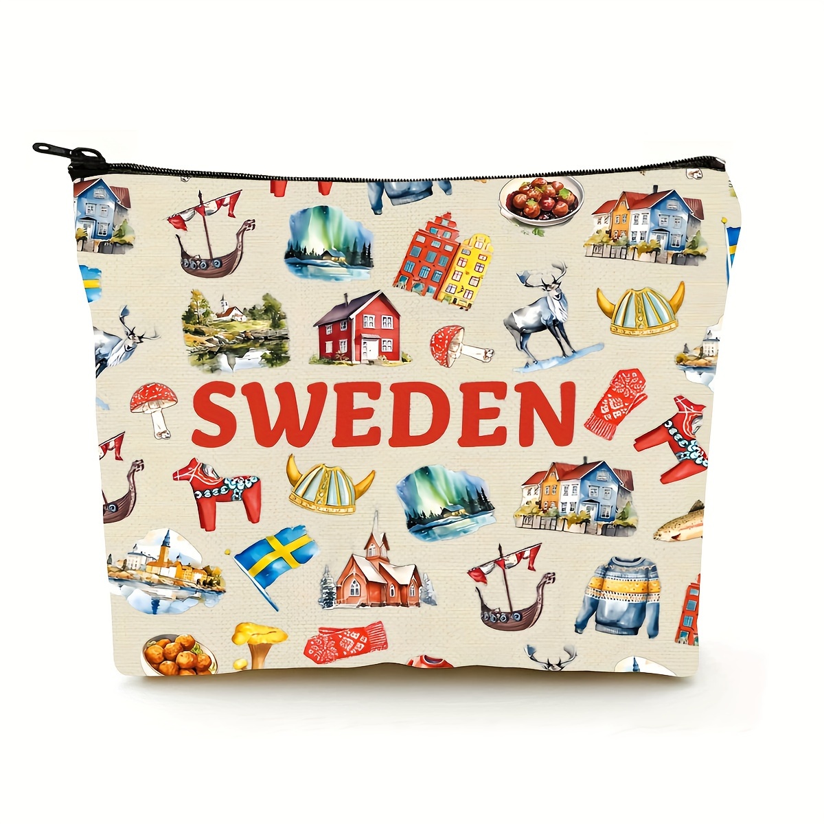 

Sweden Sweden Makeup Bag Sweden Sweden Christmas , New (sweden)