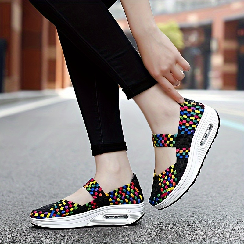 Woven Stretch Shoes