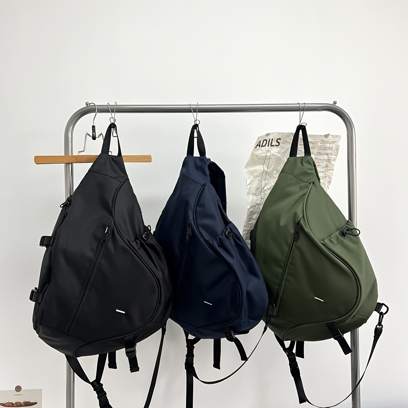 

1pc Men's Simple Fashion Crossbody Bag, Large Capacity Casual Shoulder Bag, Sports Outdoor Sling Bag
