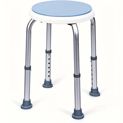 siège de à hauteur réglable, jusquà 145 kg, antidérapante et stable, idéal pour et le transfert, dimensions 32*32*36-54 cm