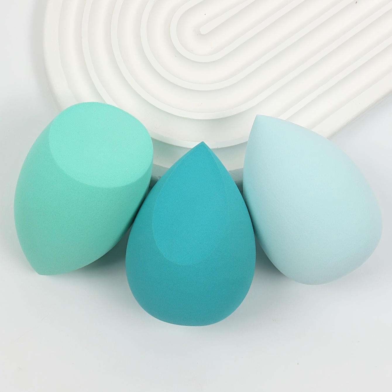 3pcs Makeup Sponges for Even Base Makeup Application
