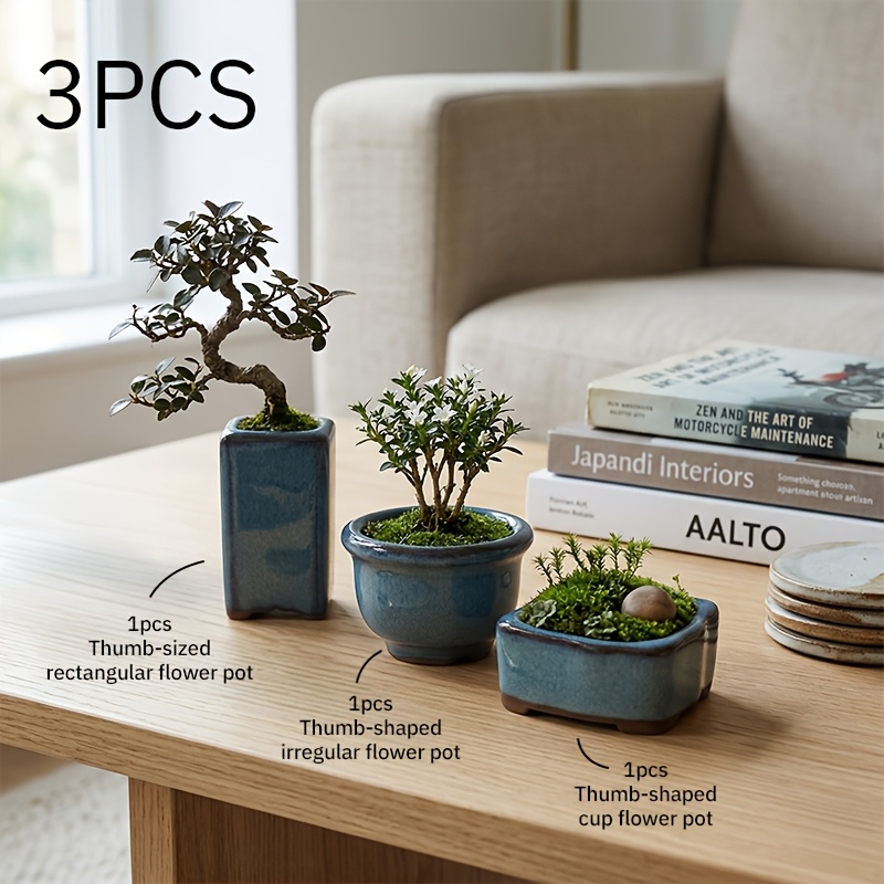small bonsai pots sold on Temu Australia
