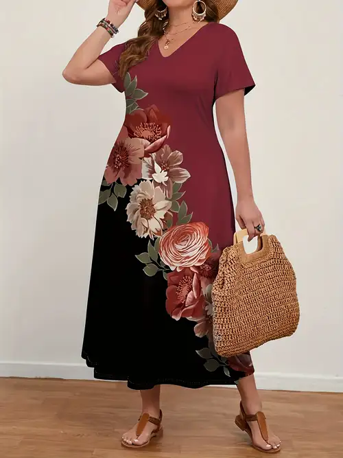 brown embroidered rose dress temu Heavy * Sequin Embroidered Flower * Dress, Square Neck Suspender Style, Party Holiday * Short Dress, Banquet Party Bridesmaid Dress, Toast Dress