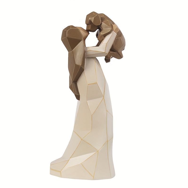 TEMU Commemorative Dog Sculpture - Heartfelt Pet Sympathy Gift - Elegant Decor For Home & Office - Touching Memorial For Deceased Canine