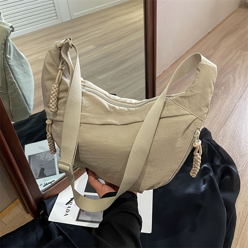 half moon bag sold on Temu United States