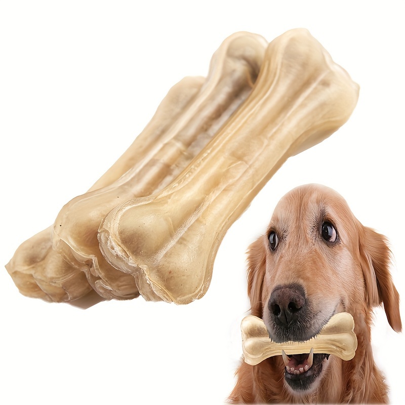 

Beef-flavored Bone Chew Toy For Dogs - Durable Teething Stick, All-breed Dental