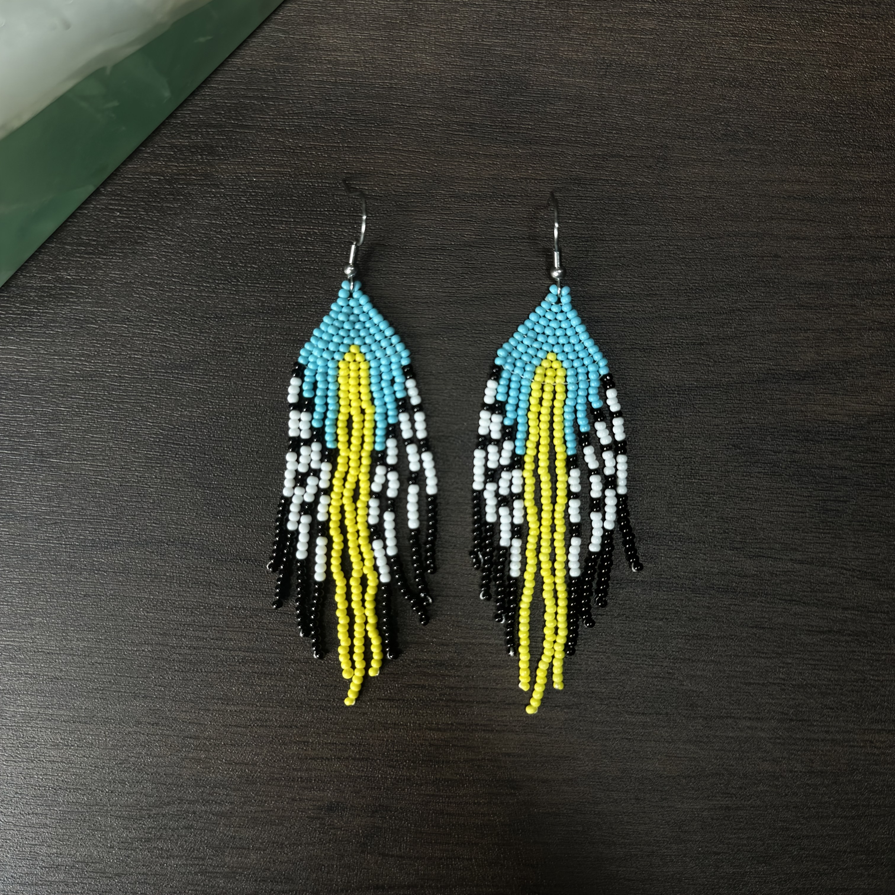 Creative Bohemian Colorful Bead Dangle Earrings