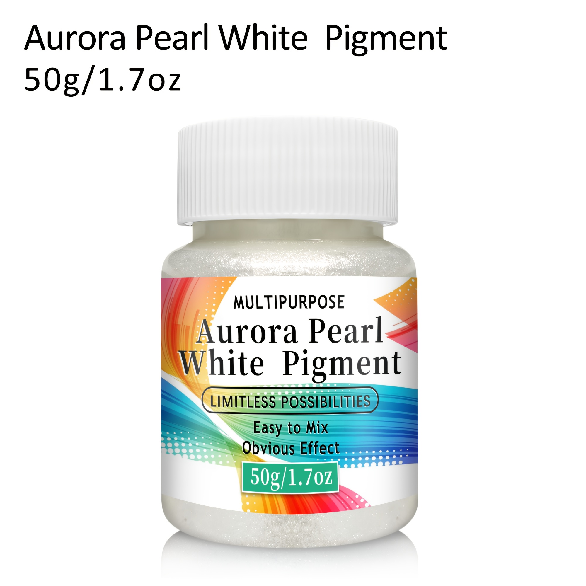 Image of Diamond White Epoxy Resin Pigment Paste, 50g High Concentrated White Resin Dye Paste For Resin Ocean Waves, Cells, Lacing, Uv Resin, Jewelry Making, Arts And Crafts