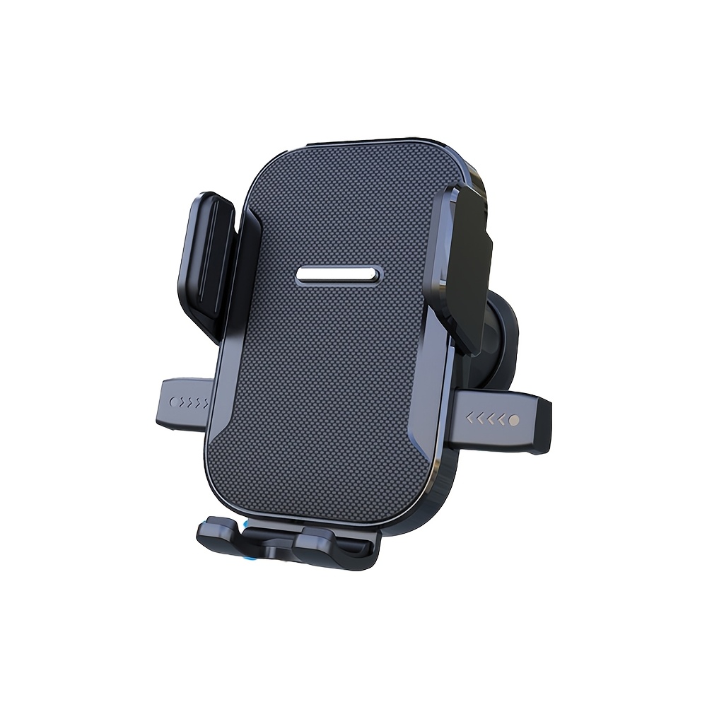 Image of 1pc Car-mounted Phone Holder, A Universal Air Vent Navigation Bracket For Mobile Phones, Featuring -degree Rotation For Stability And Minimal Shaking, Compatible With Most Vehicle Models