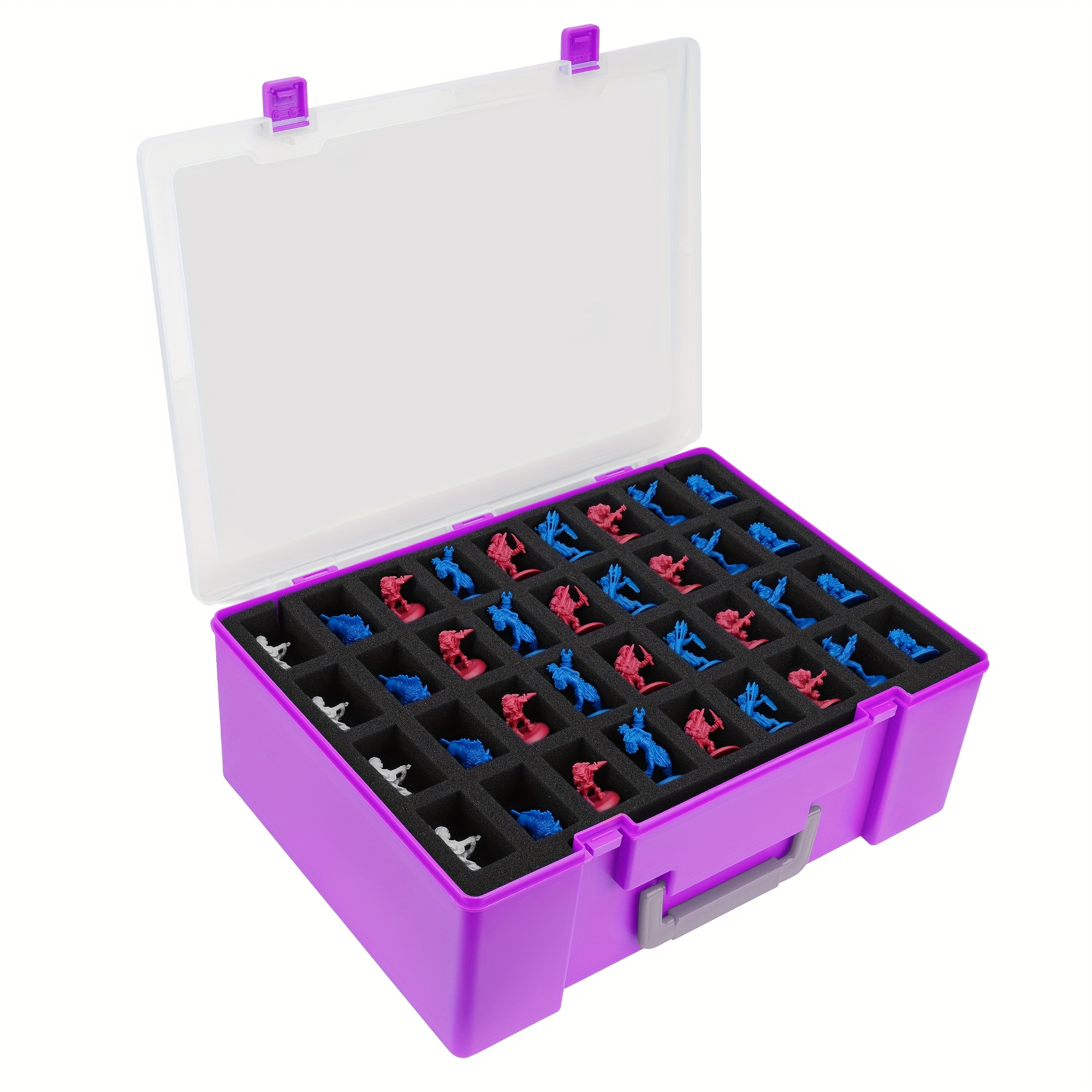 Miniature Storage Carrying Case, 108 Slot Figure Organizer