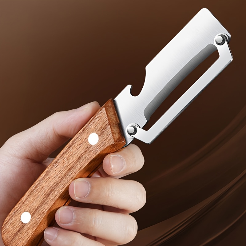 2pcs stainless steel multifunctional peeler vegetable and fruit peeler   420 stainless steel material