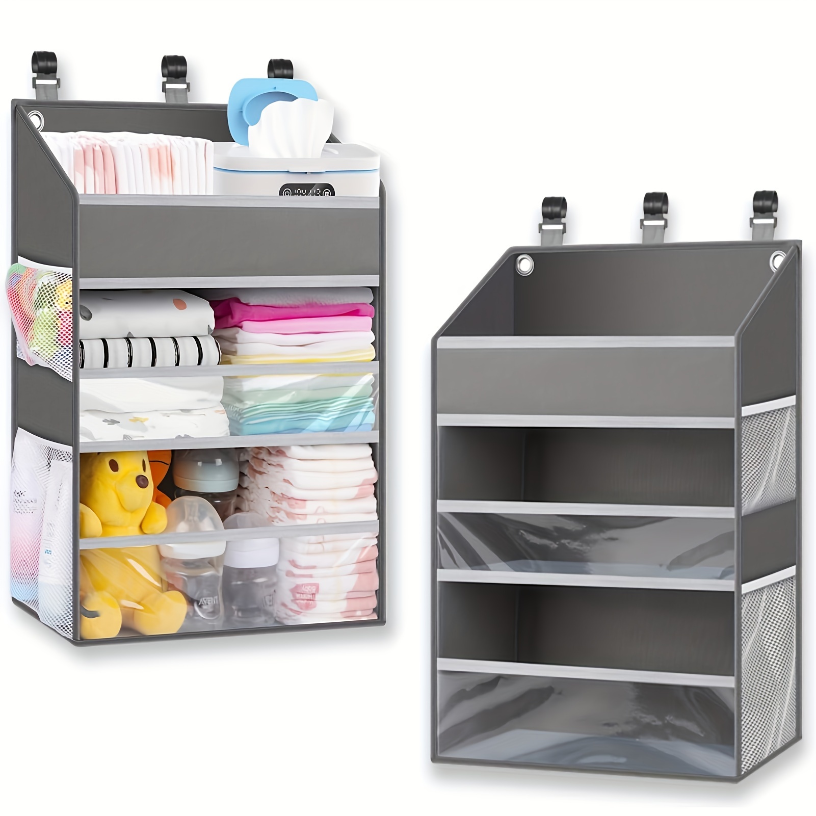 Hanging diaper organizer product view