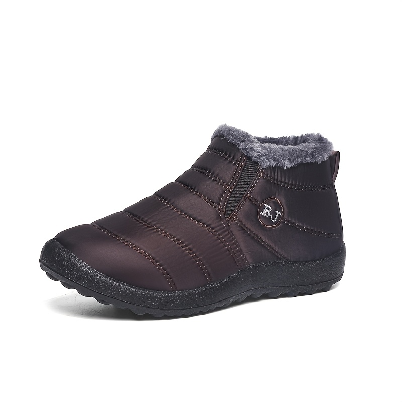 Men and Women Warm Plush Lined Winter Boots for Daily Wear