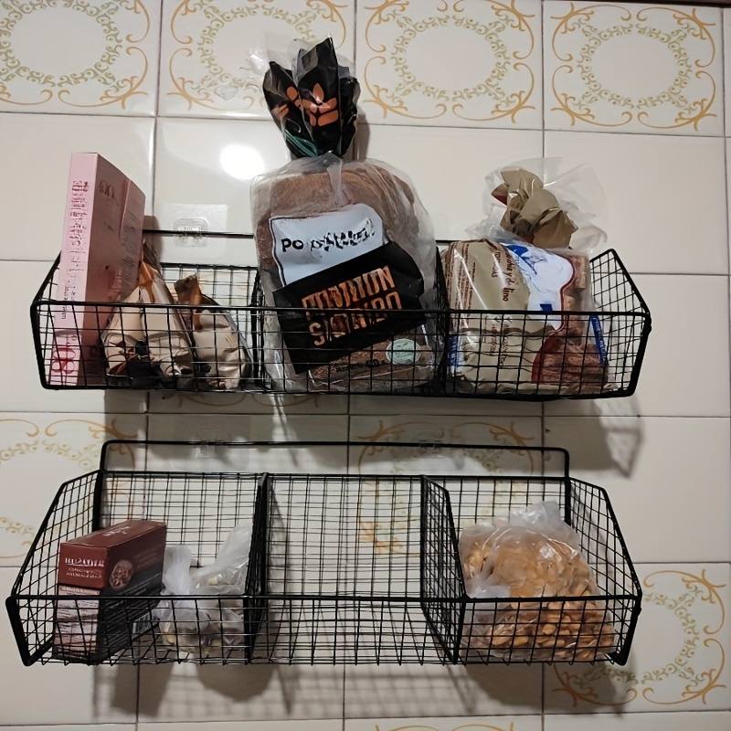 stylish kitchen storage basket durable adjustable and   organizer for spices garlic onions vegetables and more   maximizing home kitchen organization and reducing clutter 2