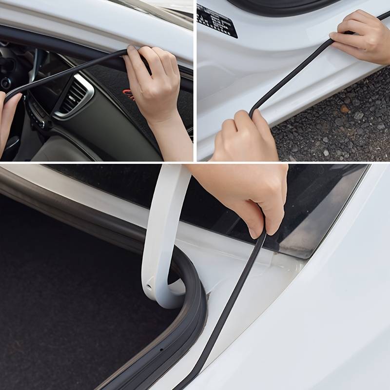 Joint De Porte Universel En Caoutchouc EPDM - 6 Mètres, Avec Pince En Acier, étanche à L'eau Et Au Bruit, Pour Voiture, Camping-car, Bateau