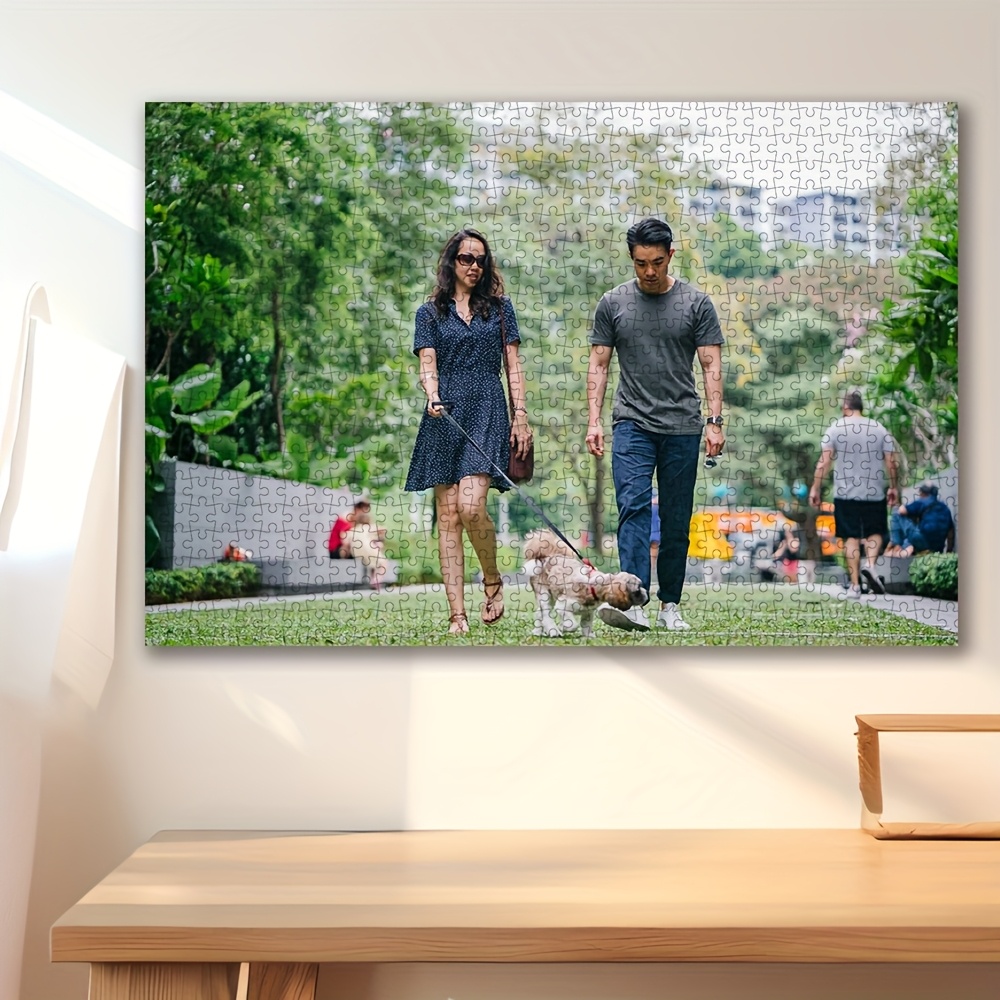 Personalized Photo Puzzle with Your Own Picture, Custom Gift