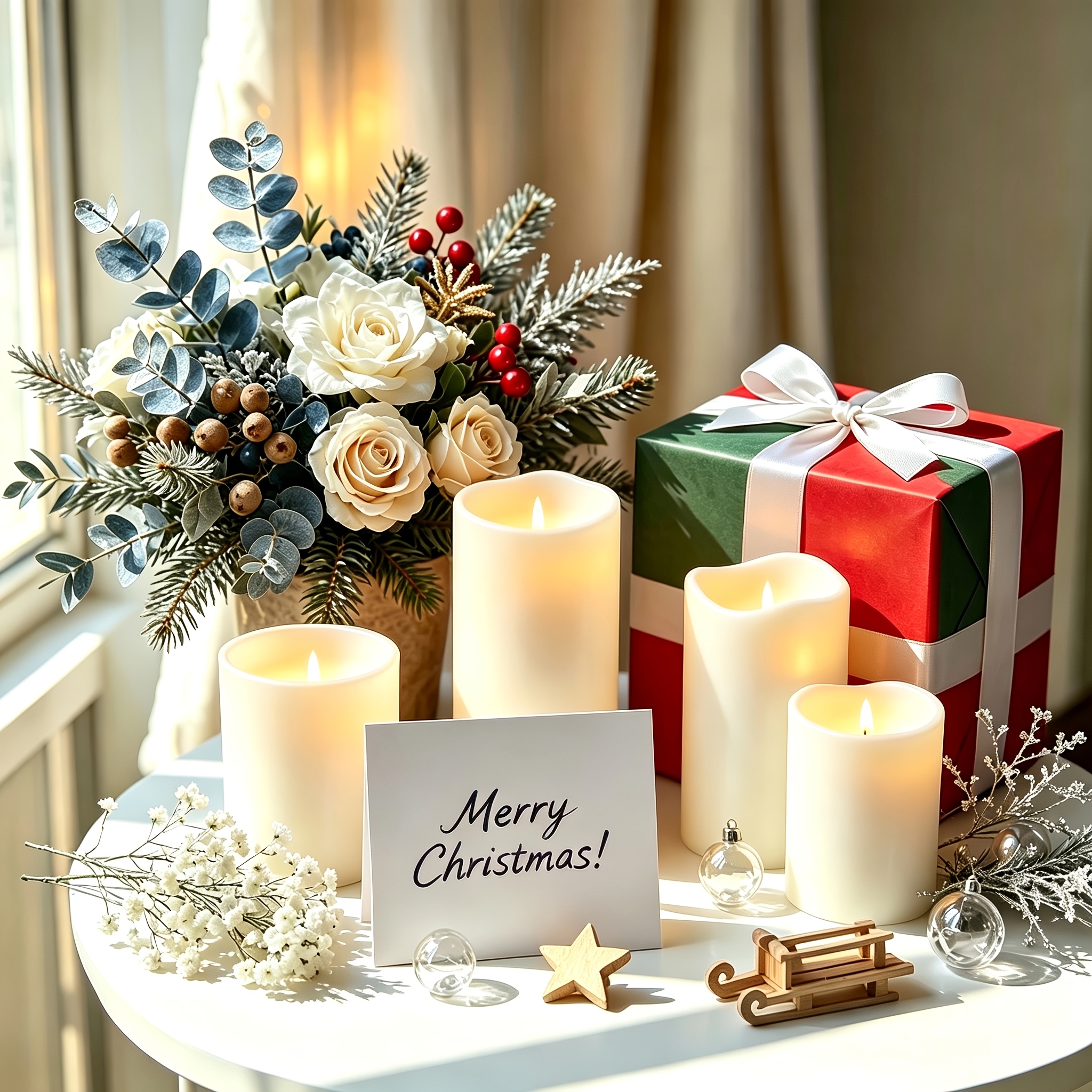 TEMU 24-pack Flameless Electronic Pillar Candles Battery Powered Flickering Simulation Candle Light, 3 Sizes 10cm/ 12.5cm/ 15cm For Wedding Xmas Home