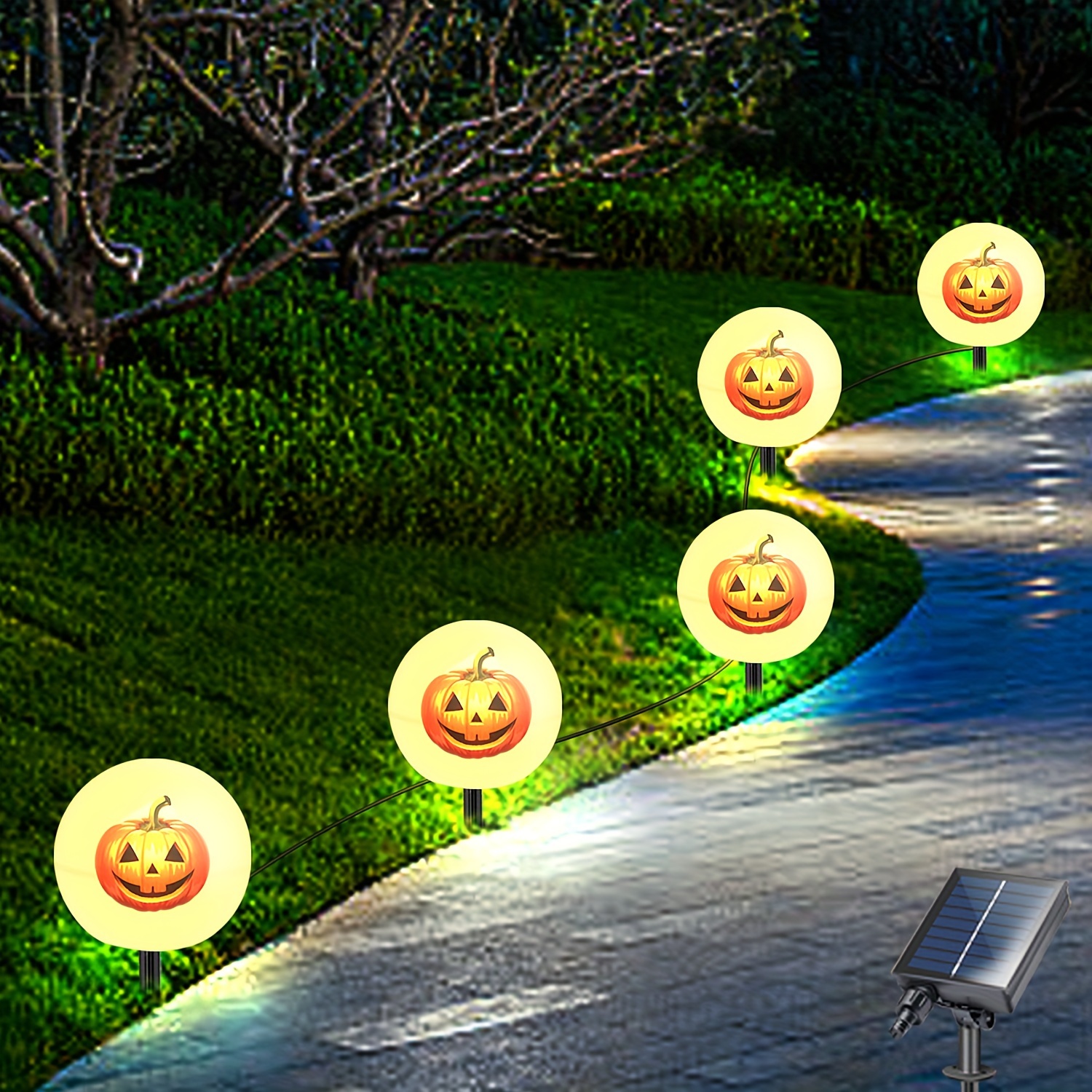 

Solar Lights Outdoor Waterproof Decorations, 5 Pack Solar Globe Lights For Outside Color Changing For Christmas Tree Yard Patio Pathway Party Decor