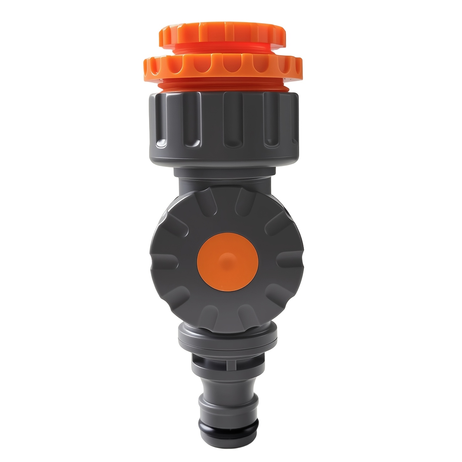 Image of 1pc Rotatable Hose Adapter,garden Hose Quick Connector,faucet Quick-connector,universal Hose Connector,waterproof Pipe Wrapped Around Faucet Joint,suitable For 1/2"/3/4 "/1" External Thread Faucets