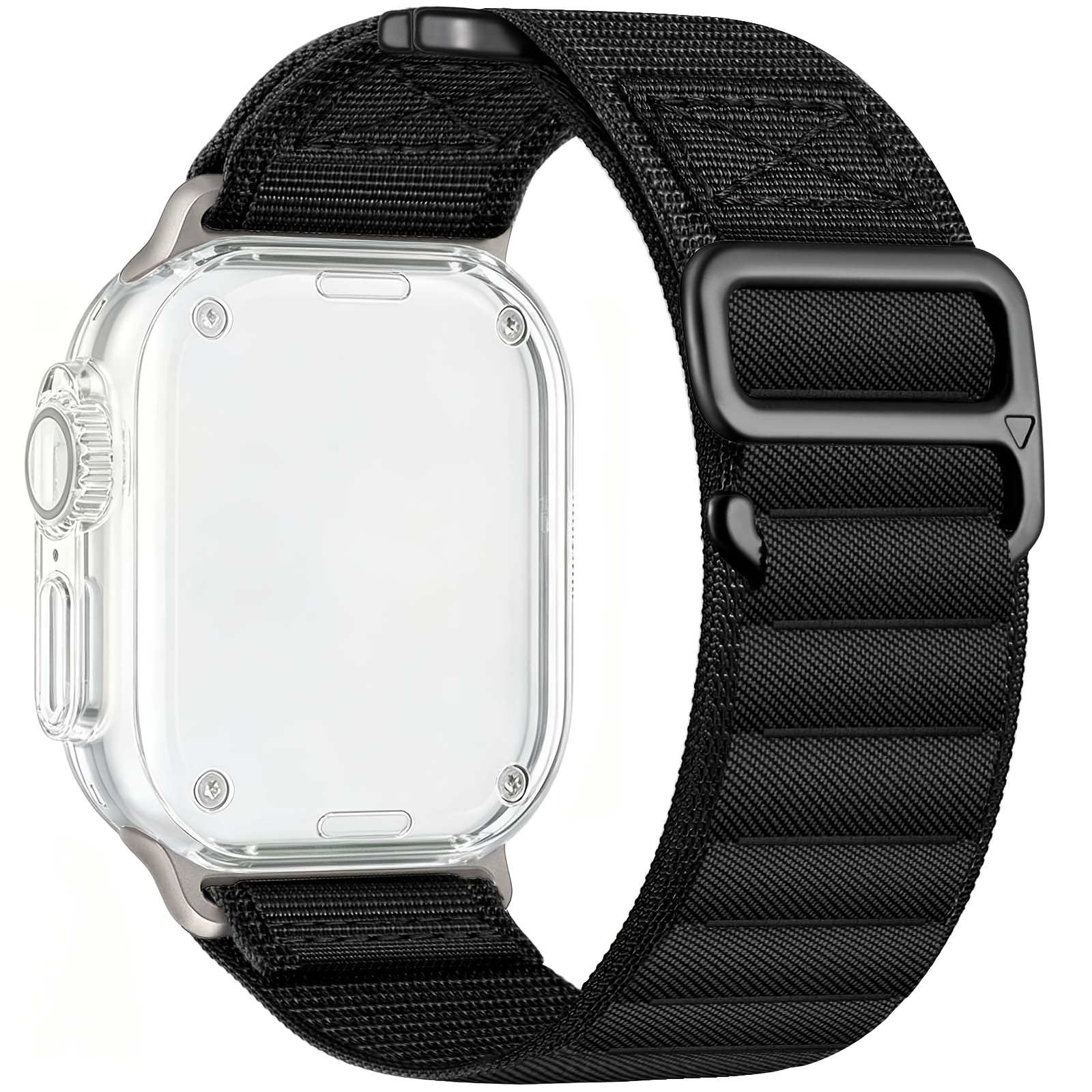 TEMU Case Compatible With For Iwatch Straps 49mm 46mm 45mm 44mm Men Women Alpine Loop Nylon Breathable Sports Strap For Iwatch Series 11 10 6 5 4 3 2