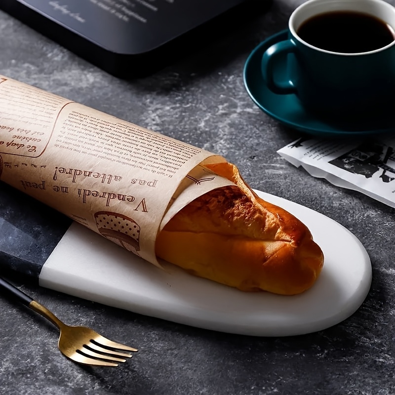 5 metre roll of retro newspaper pattern silicone oil paper non stick high temperature resistant baking tray oil paper bread paper   cut to any size Product details 4