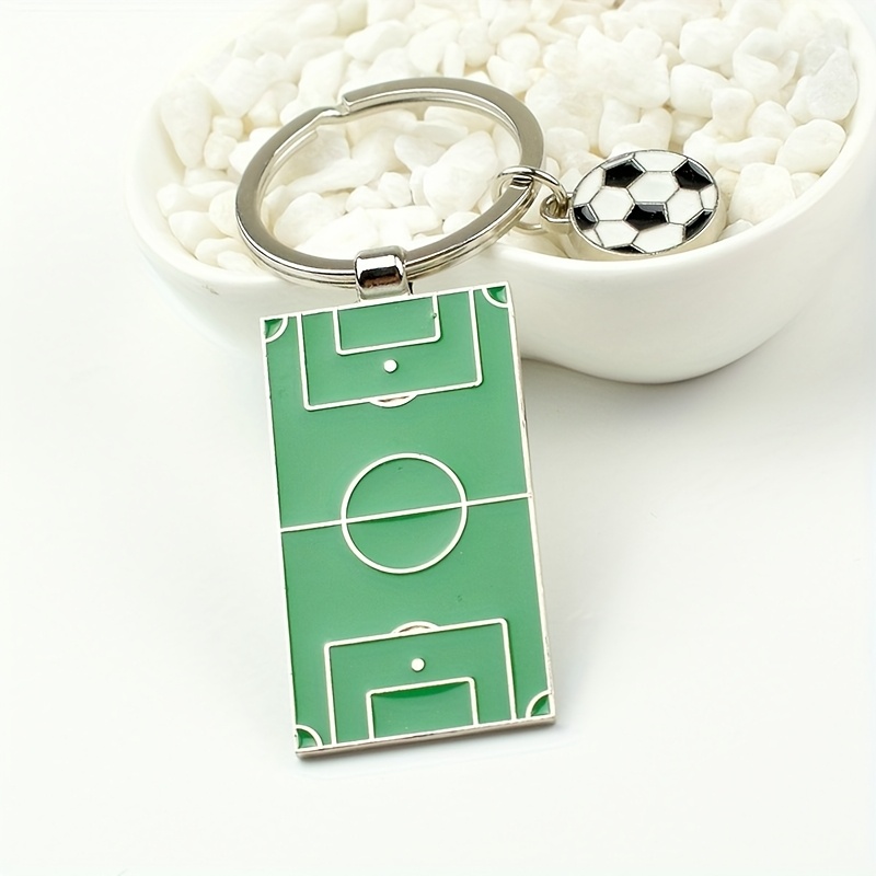 Soccer-themed Gifts, Keychains Shaped Like Soccer , Metal Key Rings, Soccer Bag Charms, Creative Car Keychains, Gifts For