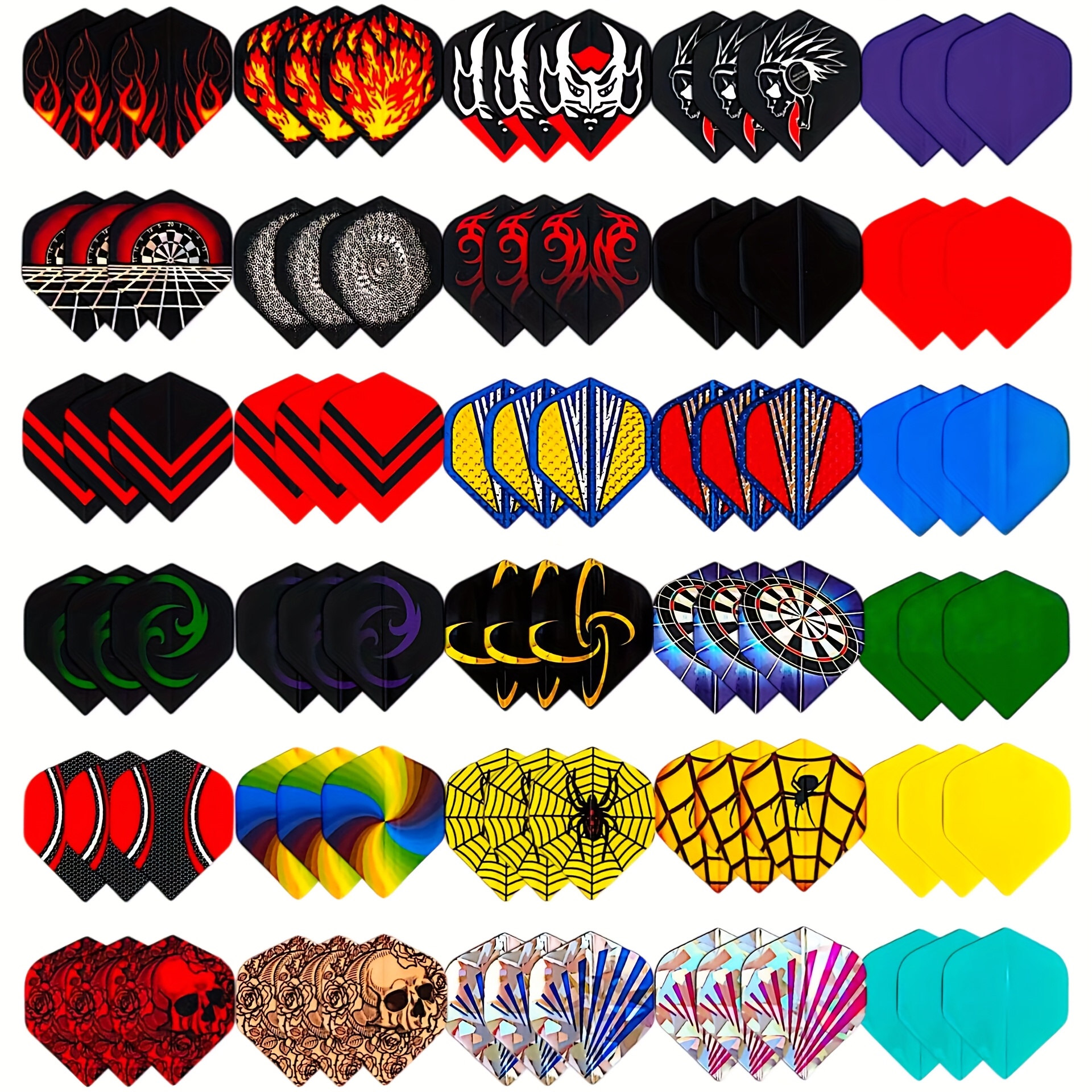 90 Professional Standard Laser Pet Dart Fins