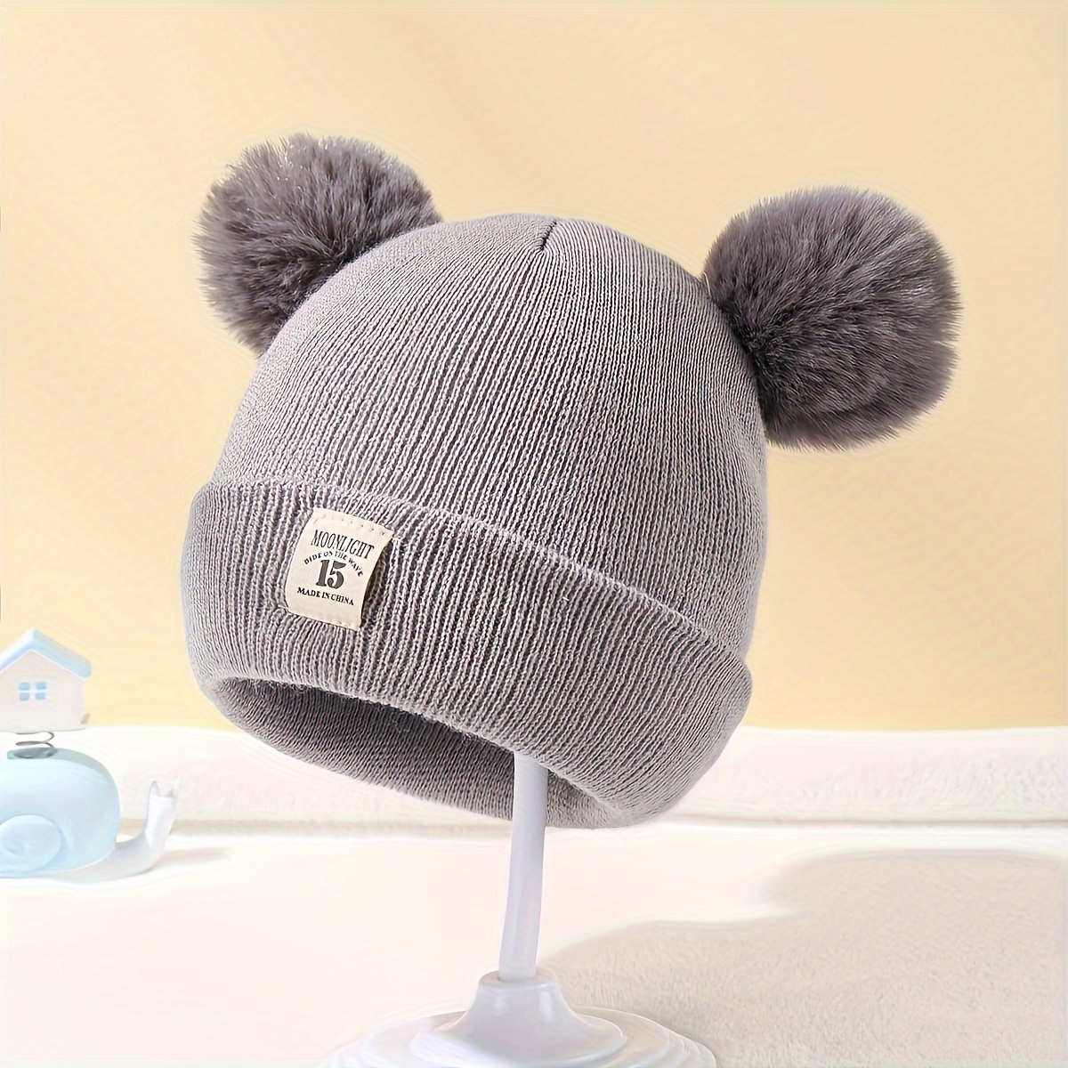 Winter Knitted Hat For & - Breathable Soft Warm Hat Suitable For Showers, & Weather - Cozy Unisex Hat (hand Washable)