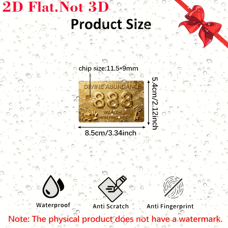 TEMU Divine 888 Wealth Card: Bank Card, Credit Card, Debit Card, Transport Card, Card, Sticker