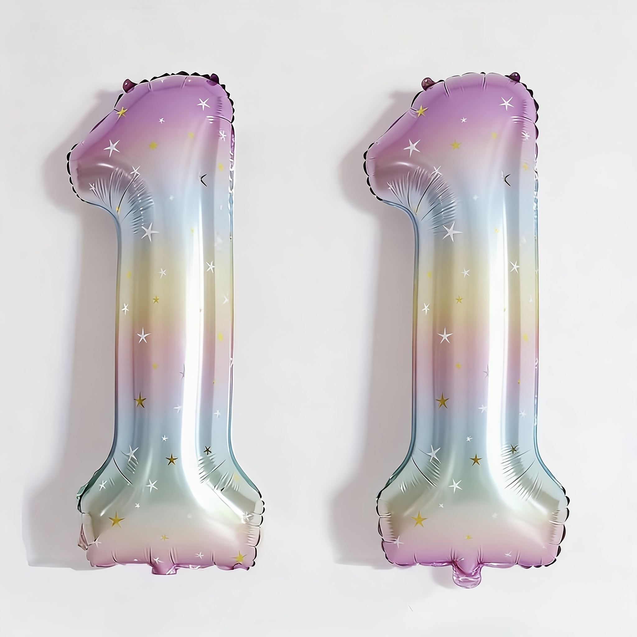 2pcs, 40inch Number Foil Balloon – 11/12/16/18/, Gradient , Perfect For Birthday Parties, Anniversary Decorations, For Halloween, Christmas
