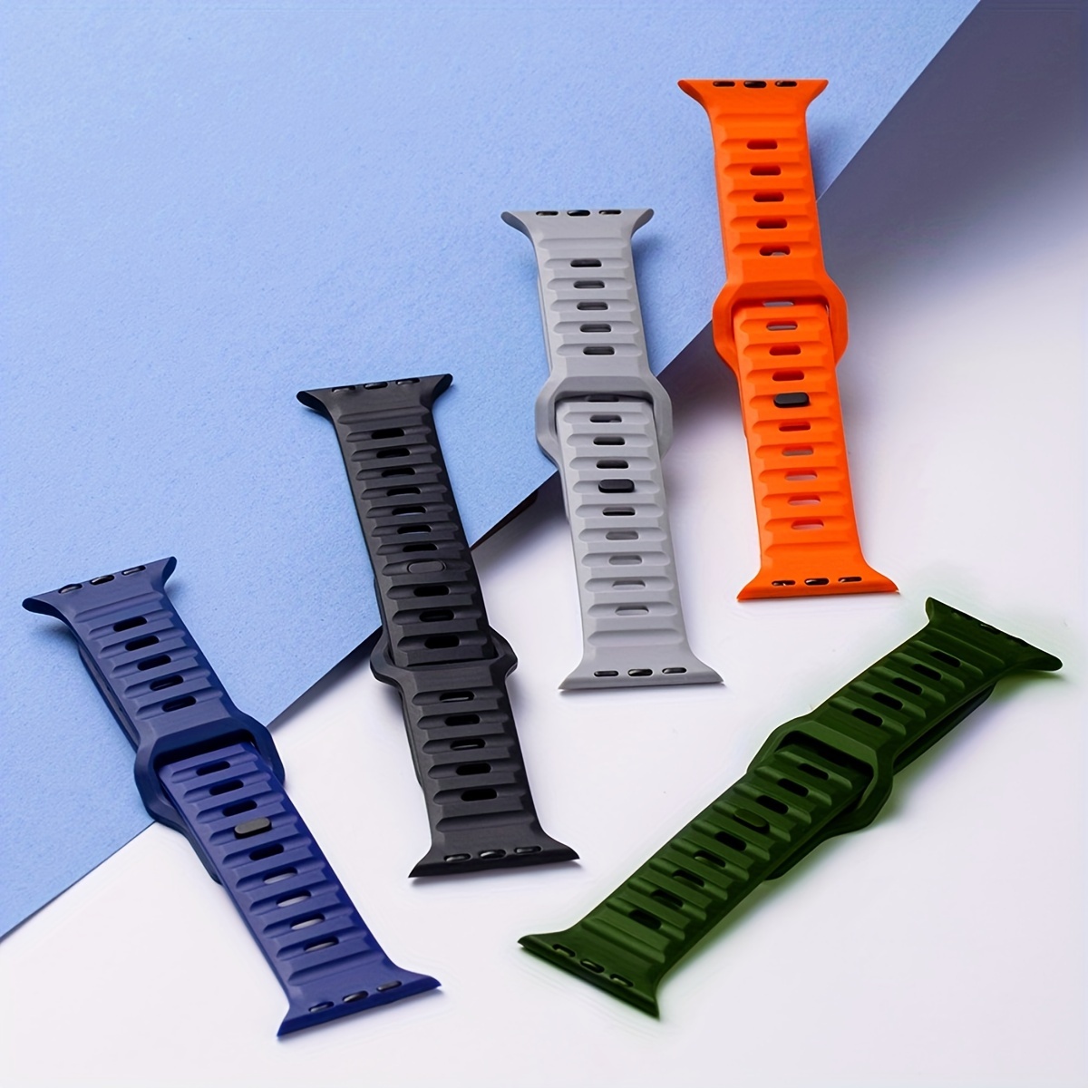 

Soft Silicone Strap For Iwatch Series 9-1 Se: Breathable Sports Strap For Men And Women, New Year And Valentine's Day Gifts.