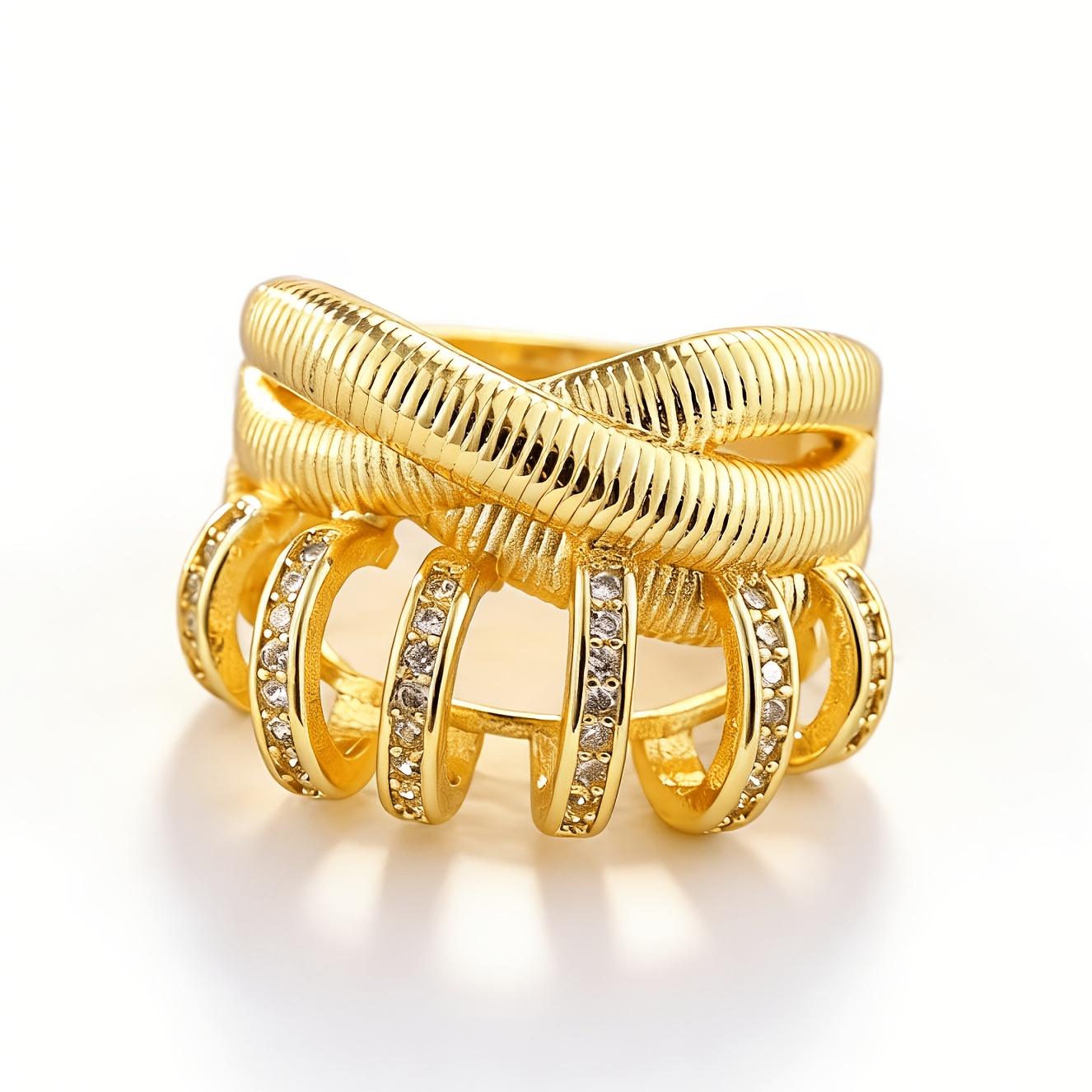 Elegant Luxurious Zirconia Ring for Women