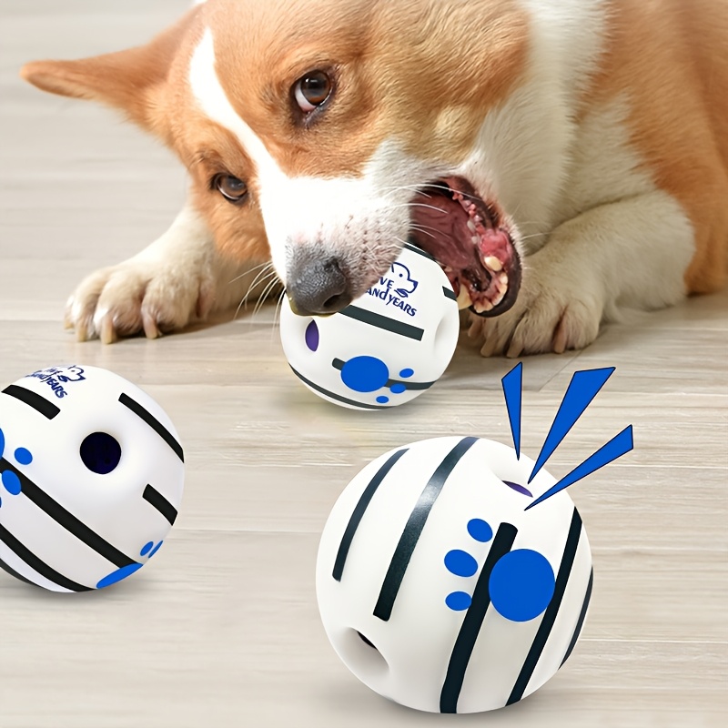 Interactive Sound-Emitting Dog Toy Ball for Pets